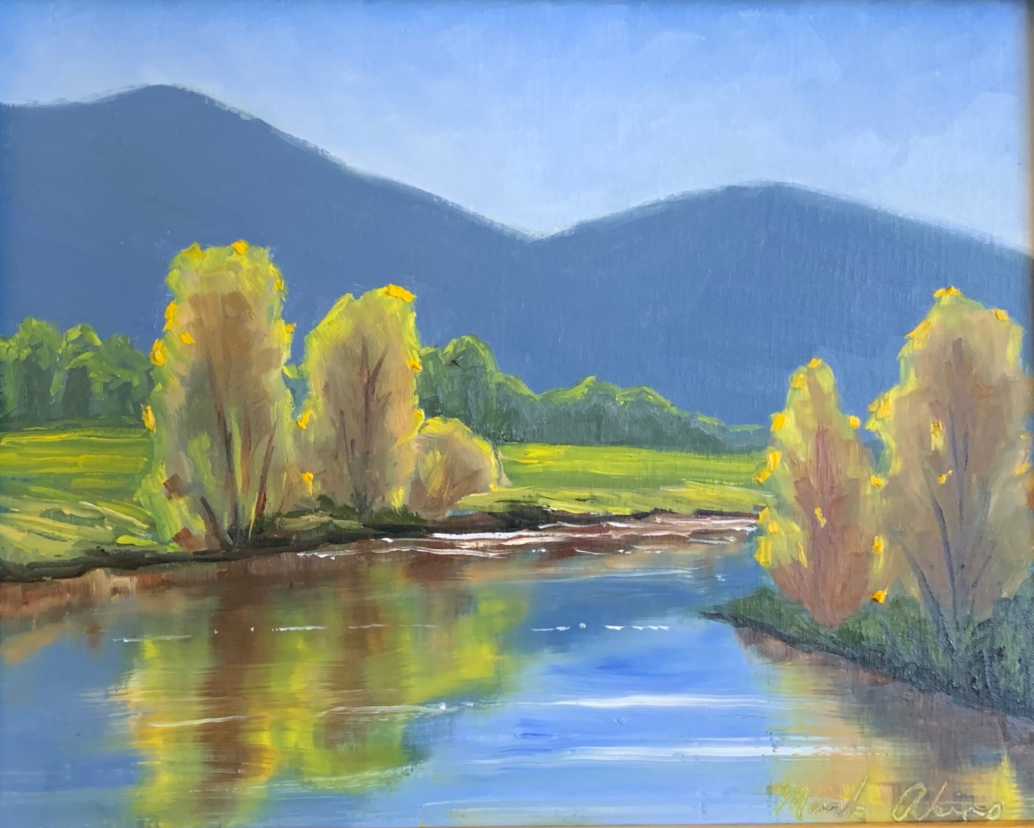 Click here to view Dawn on the Yampa by The Painter