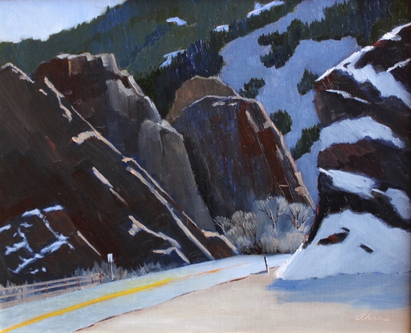 Click here to view Up Boulder Canyon by The Painter