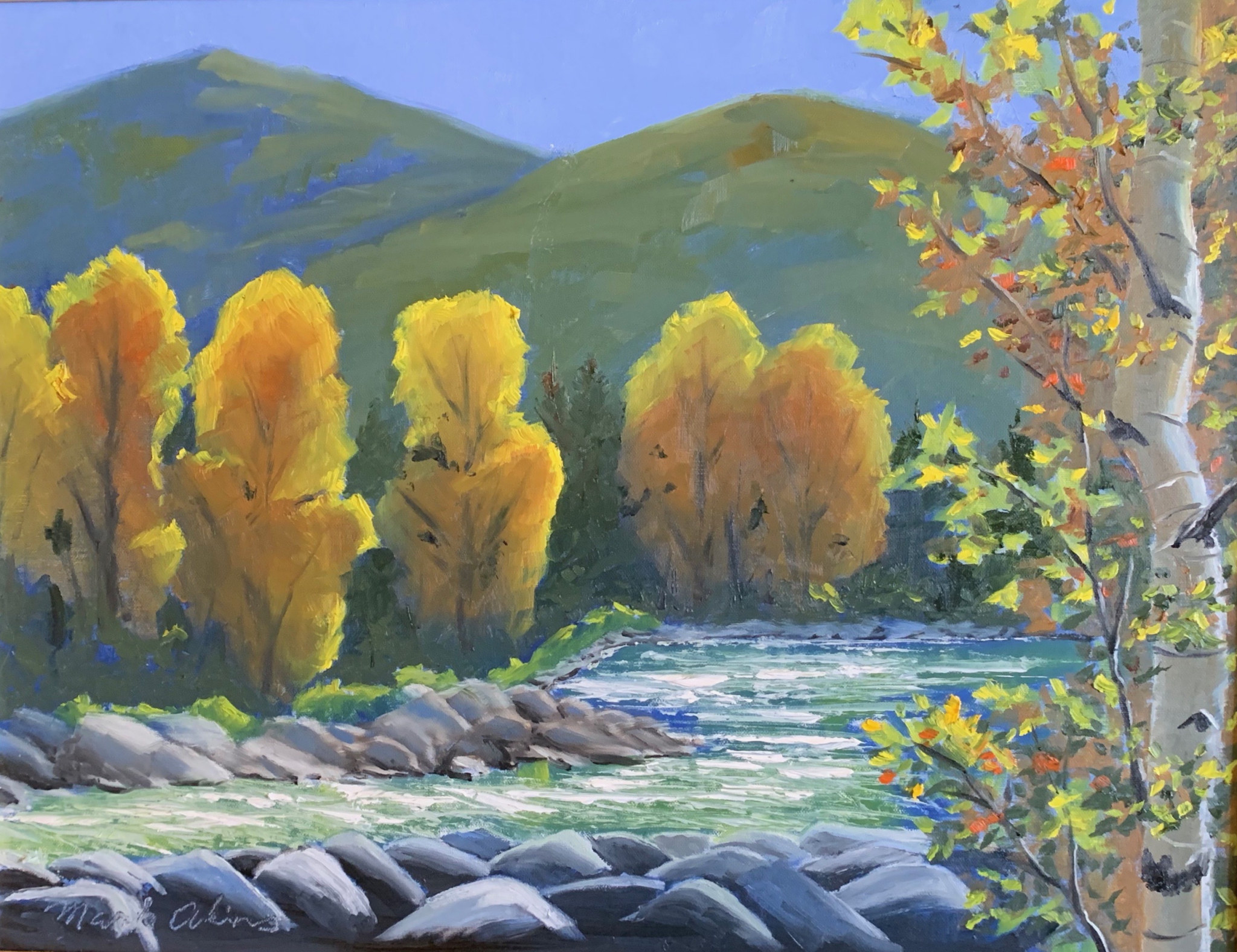 Click here to view Morning on the Elk River by The Painter